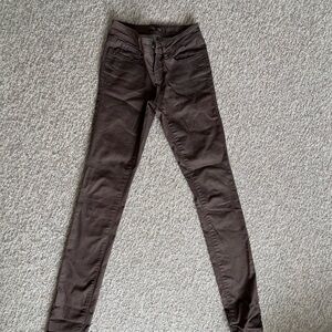Prana Brown Skinny Jeans Sleek Fit